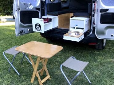 Camperbus huren Argentinie Charito indeling