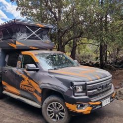 Ushuaia 4wd camper met hefdak te huur in Chili